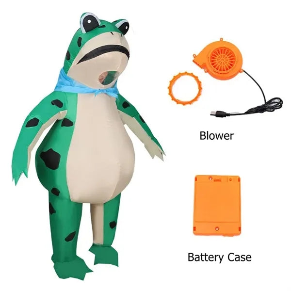 Inflatable Frog Costume for Adults & Kids