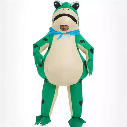 Inflatable Frog Costume for Adults & Kids