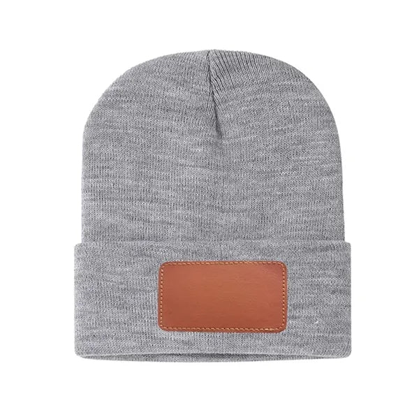 Cuffed Rib Knit Beanie