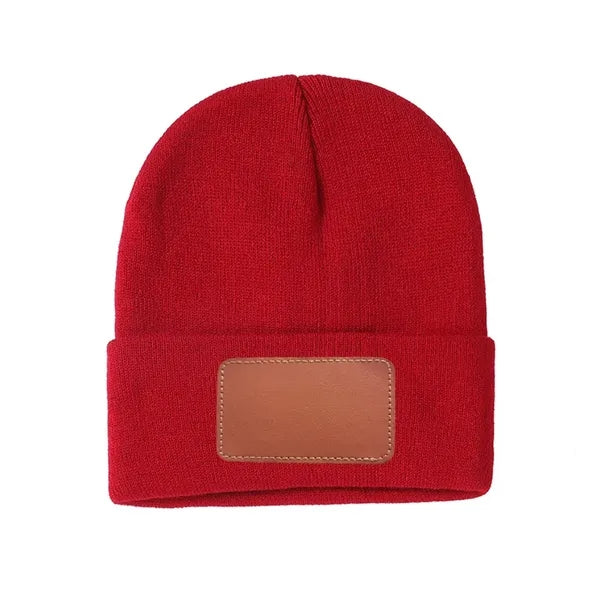 Cuffed Rib Knit Beanie