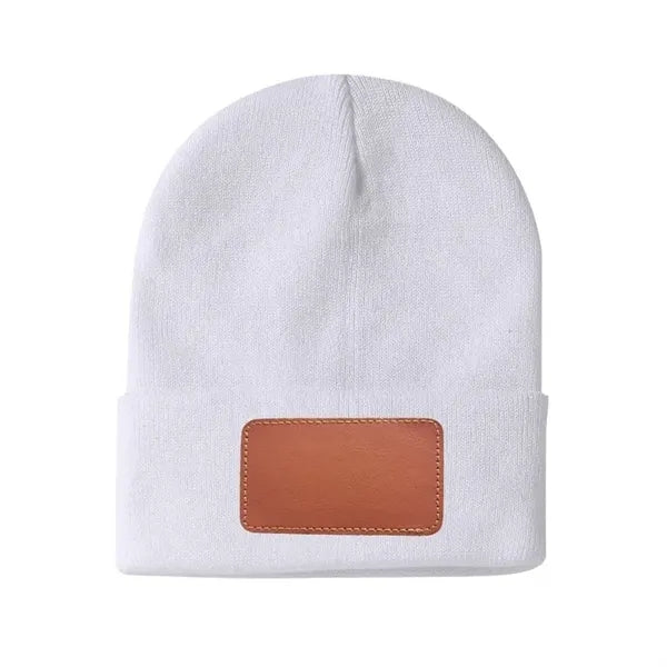 Cuffed Rib Knit Beanie