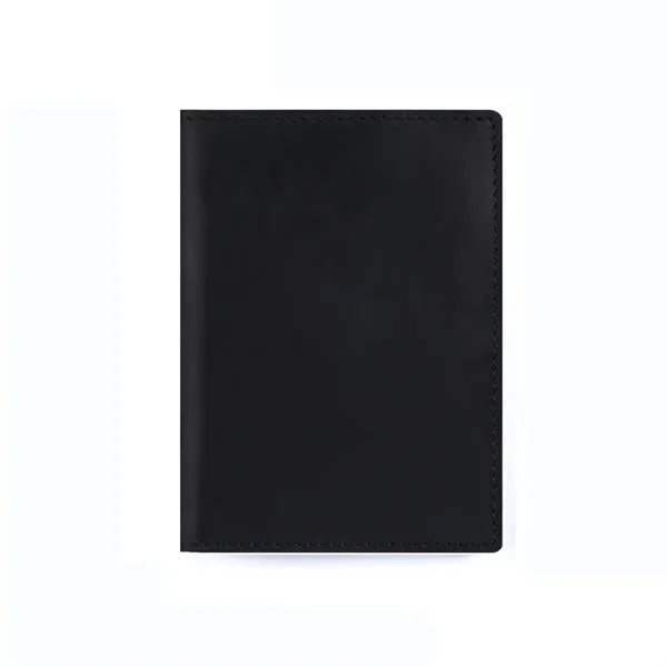 Top-Grain Cowhide Passport Card Holder Wallts