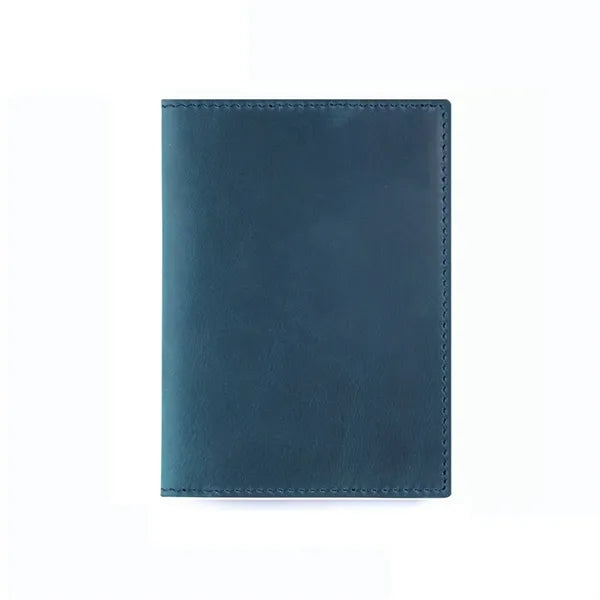 Top-Grain Cowhide Passport Card Holder Wallts