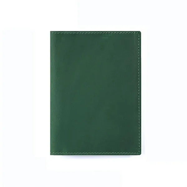 Top-Grain Cowhide Passport Card Holder Wallts
