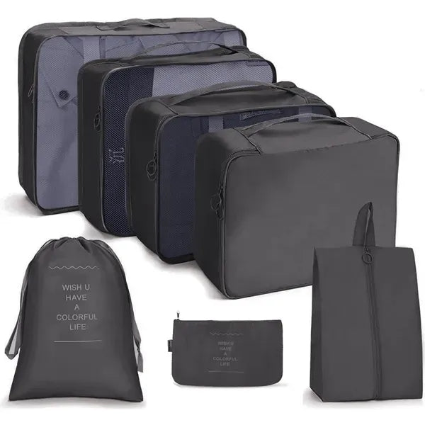 Lightweight Travel Packing Cubes 7 Set For Suitcases
