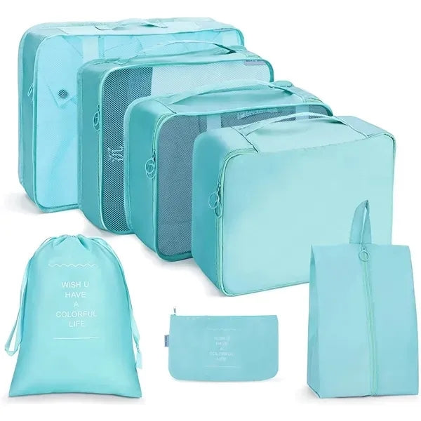 Lightweight Travel Packing Cubes 7 Set For Suitcases