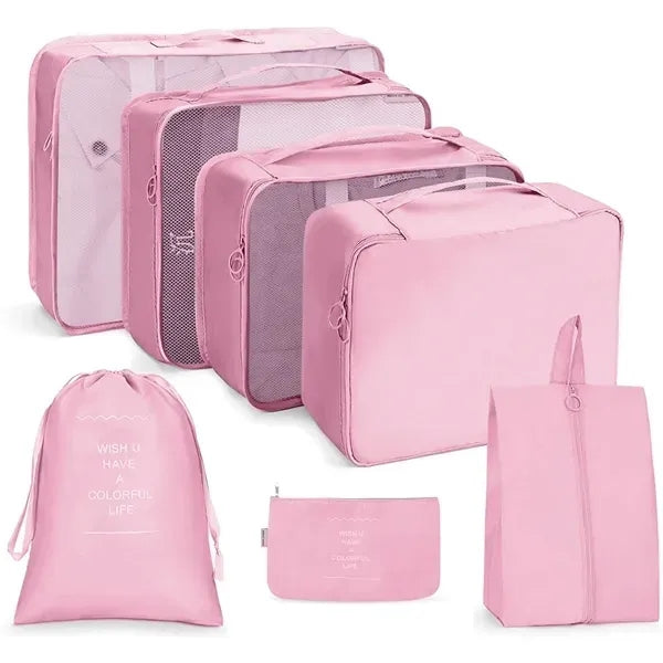 Lightweight Travel Packing Cubes 7 Set For Suitcases