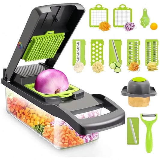 All In 1 Vegetable Choper Slicer For Kitchen Cutter