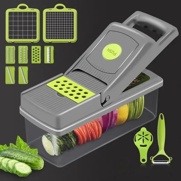 All In 1 Vegetable Choper Slicer For Kitchen Cutter