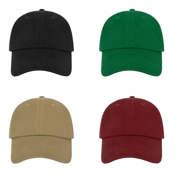 Brushed Chino Cotton Dad Hat