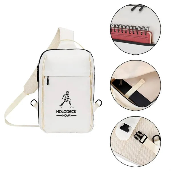 Lightweight Nylon CrossBody Sling Backpack