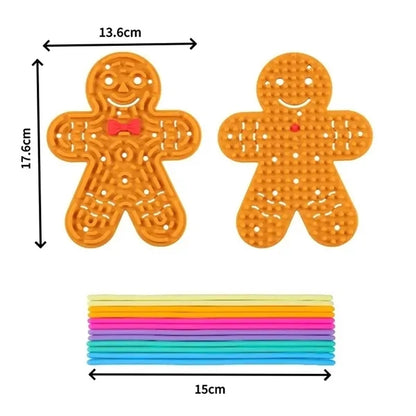Stress Relief Maze Toys with  Gingerbread Man