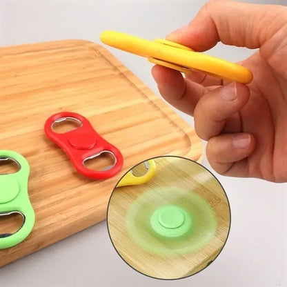 Bottle Openers with Rotating Gyroscope