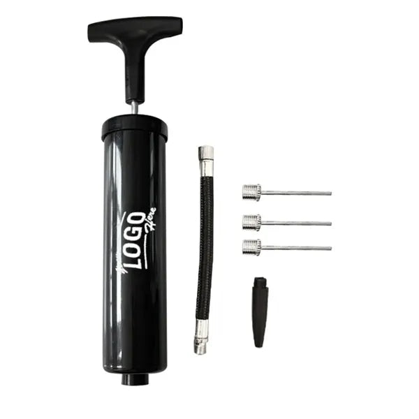Portable Hand Air Ball Pump Inflator Kit with Needle