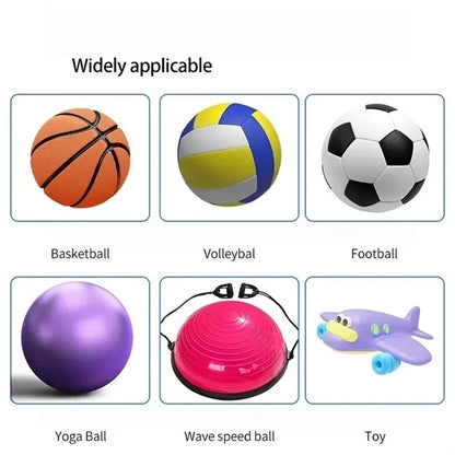 Portable Hand Air Ball Pump Inflator Kit with Needle