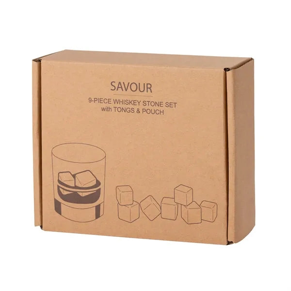 Savour 11-Piece Whiskey Stone Set