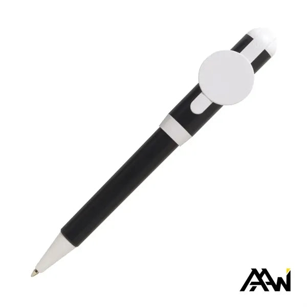 Jumbo QR Billboard Twist Pen - White Accent