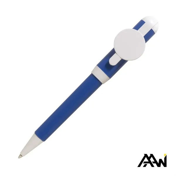 Jumbo QR Billboard Twist Pen - White Accent