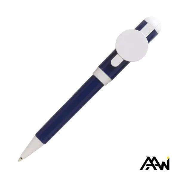 Jumbo QR Billboard Twist Pen - White Accent