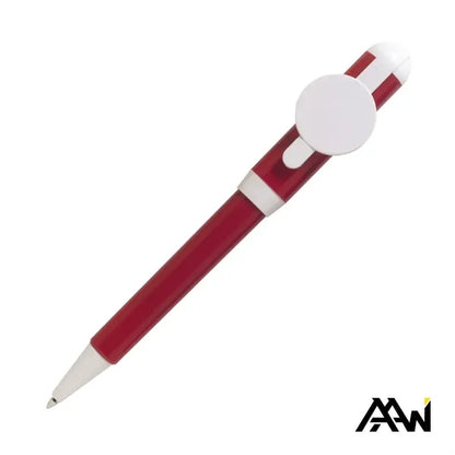 Jumbo QR Billboard Twist Pen - White Accent