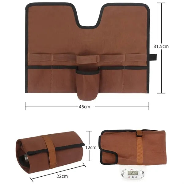Bartender Travel Kit, Canvas Bar Tool Bag and Organizer.