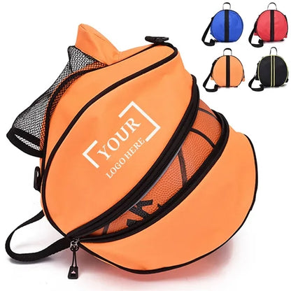 Multi-Sport Ball Shoulder Backpack for Basketball & Football