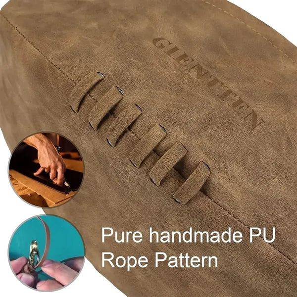 PU Leather Travel Toiletry Bag and Shaving Dopp Kit.