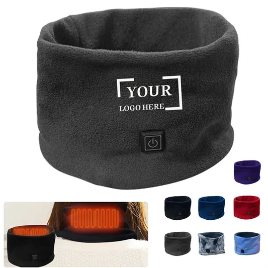 USB Heated Scarf Fleece Electric Neck Warmer