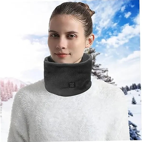 USB Heated Scarf Fleece Electric Neck Warmer