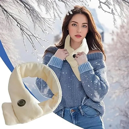 USB Heated Scarf Soft Spandex Electric Neck Warmer