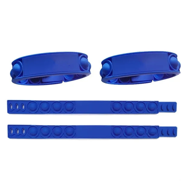 Silicone Pop Fidget Decompression Bracelet