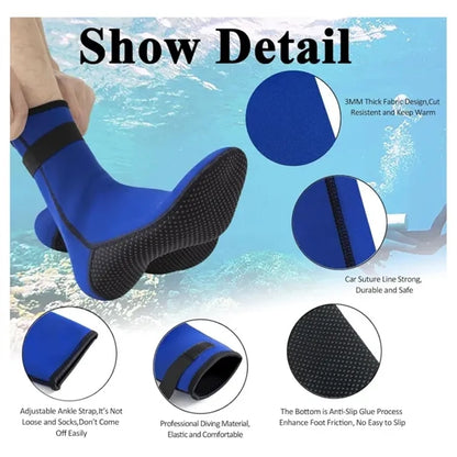 Neoprene Anti Slip Dive Socks
