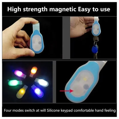 Magnetic LED Flashlight Clip