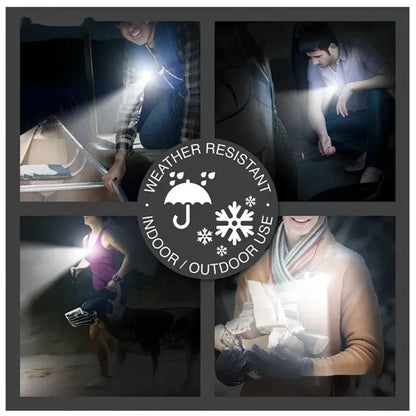 Magnetic LED Flashlight Clip