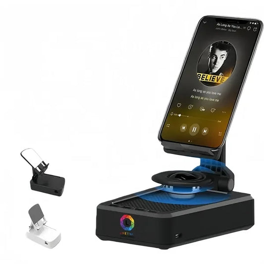 Cell Phone Stand Wireless Bluetooth Speaker Base HD Sound