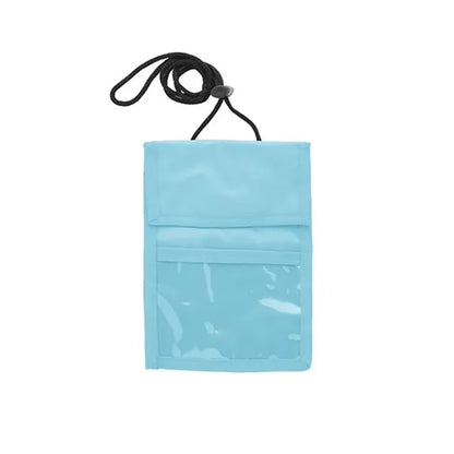 Nylon Neck Wallet Badge Holder
