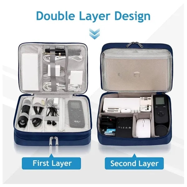 Travel Cable Organizer Bag