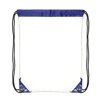 Clear Stadium Drawstring Backpack