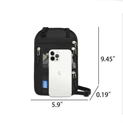 RFID Neck Wallet Travel Passport Bag