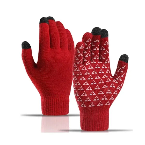 Custom Knit Touchscreen Winter Gloves