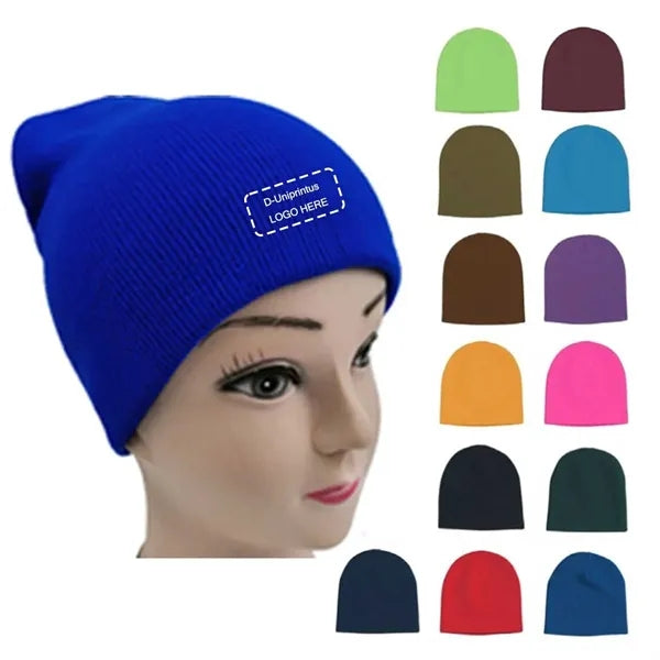 Long Knit Watchcap Beanies