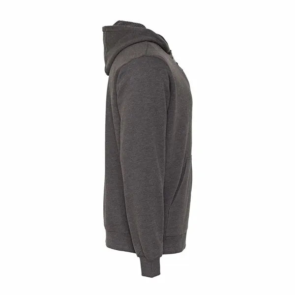 Berne Heritage Grid Fleece-Lined Zip Sweatshirt - Men's