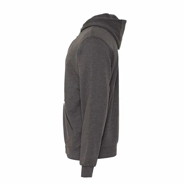 Berne Heritage Grid Fleece-Lined Zip Sweatshirt - Men's