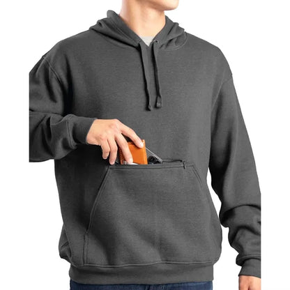 Berne Heritage Zippered Pocket Hooded Sweatshirt - Men's