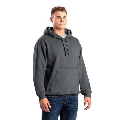 Berne Heritage Zippered Pocket Hooded Sweatshirt - Men's