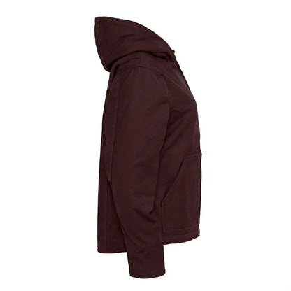 Berne Sherpa-Lined Softstone Duck Hooded Jacket