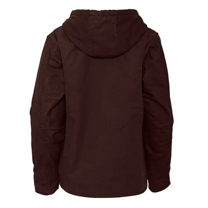 Berne Sherpa-Lined Softstone Duck Hooded Jacket