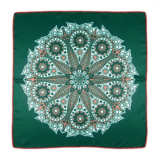 100% Mulberry Silk Square Bandanna