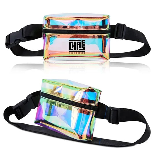 Colorful TPU Waist Makeup Bag for Women's