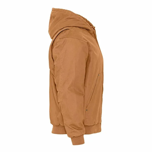 Berne Heartland Washed Duck Hooded Work Jacket